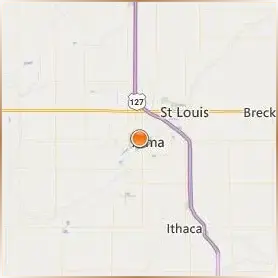 Alma College Location Map Alma College Location Map