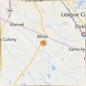 Alvin Community College Location Map Alvin Community College Location Map