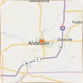 Anderson University Indiana Location Map Anderson University Indiana Location Map