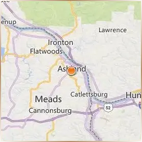 Ashland Community and Technical College Location Map