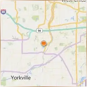 Aurora University Location Map Aurora University Location Map