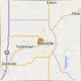 Ball State University Location Map Ball State University Location Map