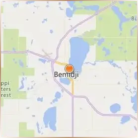 Bemidji State University Location Map