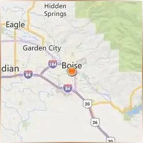 Boise State University Location Map Boise State University Location Map