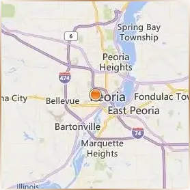 Bradley University Location Map Bradley University Location Map