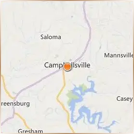 Campbellsville University Location Map Campbellsville University Location Map