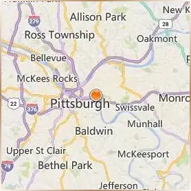 Carlow University Location Map Carlow University Location Map