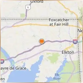 Cecil College Location Map
