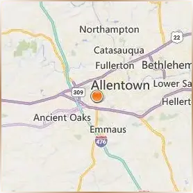 Cedar Crest College Location Map Cedar Crest College Location Map