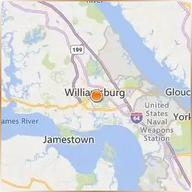 William & Mary Location Map William & Mary Location Map