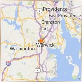 Community College of Rhode Island Location Map
