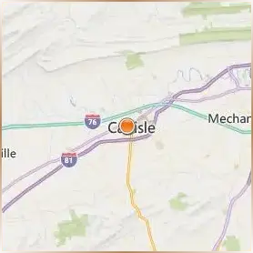 Dickinson College Location Map Dickinson College Location Map