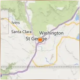 Utah Tech University Location Map