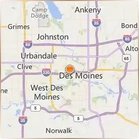 Drake University Location Map Drake University Location Map