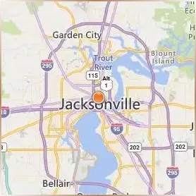 Florida State College at Jacksonville Location Map Florida State College at Jacksonville Location Map