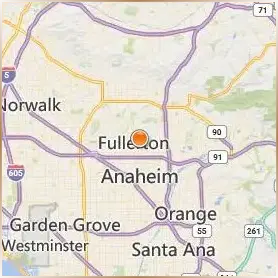 Fullerton College Location Map Fullerton College Location Map
