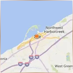 Gannon University Location Map Gannon University Location Map