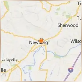 George Fox University Location Map