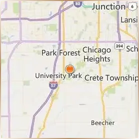 Governors State University Location Map Governors State University Location Map