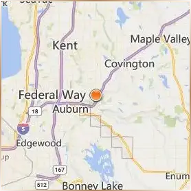 Green River College Location Map