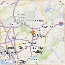 Grossmont College Location Map Grossmont College Location Map