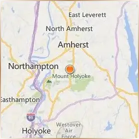 Hampshire College Location Map Hampshire College Location Map