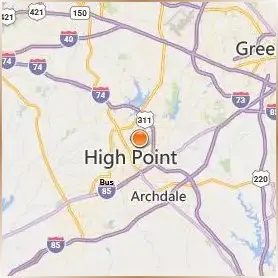 High Point University Location Map High Point University Location Map