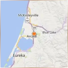 California State Polytechnic University Humboldt Location Map
