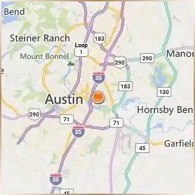 Huston Tillotson University Location Map Huston Tillotson University Location Map