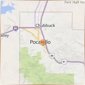 Idaho State University Location Map Idaho State University Location Map