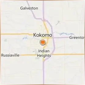 Indiana University Kokomo Location Map