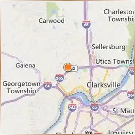 Indiana University Southeast Location Map Indiana University Southeast Location Map