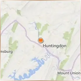 Juniata College Location Map Juniata College Location Map