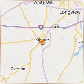 Kilgore College Location Map Kilgore College Location Map