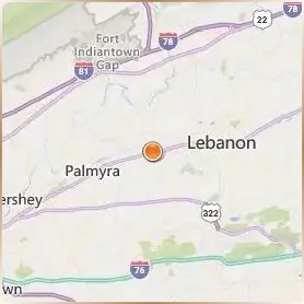 Lebanon Valley College Location Map Lebanon Valley College Location Map