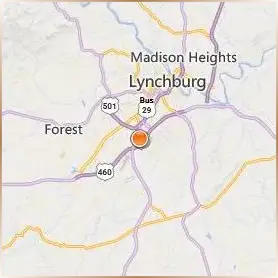 Liberty University Location Map Liberty University Location Map