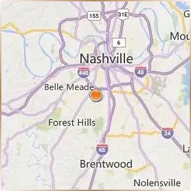 Lipscomb University Location Map Lipscomb University Location Map