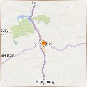 Mansfield University of Pennsylvania Location Map Mansfield University of Pennsylvania Location Map