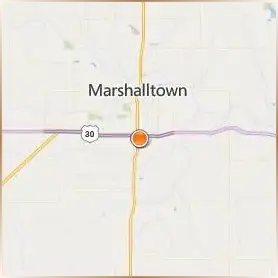 Marshalltown Community College Location Map