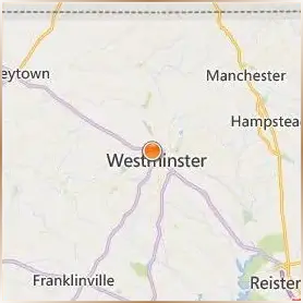McDaniel College Location Map McDaniel College Location Map