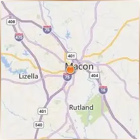 Mercer University Location Map Mercer University Location Map