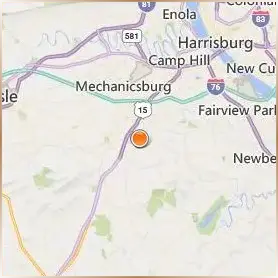 Messiah University Location Map Messiah University Location Map