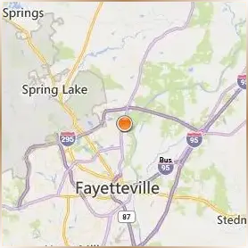 Methodist University Location Map