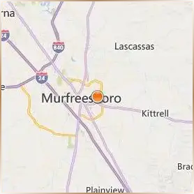 Middle Tennessee State University Location Map Middle Tennessee State University Location Map