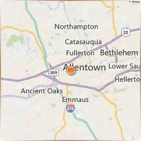 Muhlenberg College Location Map Muhlenberg College Location Map