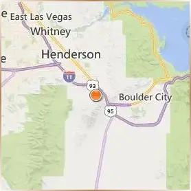 Nevada State College Location Map