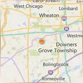 North Central College Location Map North Central College Location Map