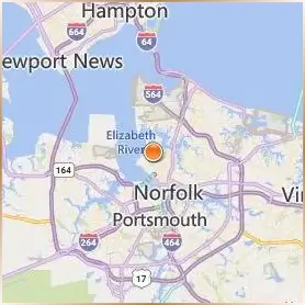 Old Dominion University Location Map Old Dominion University Location Map