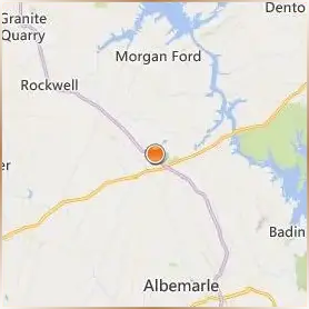 Pfeiffer University Location Map Pfeiffer University Location Map