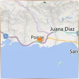 Pontifical Catholic University of Puerto Rico Ponce Location Map
